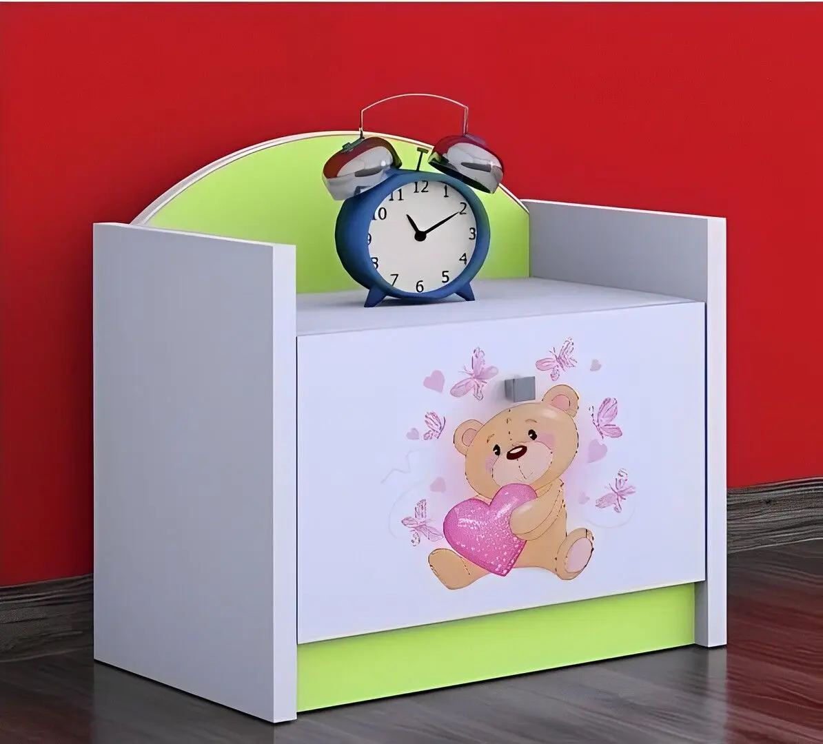 Noptiera Happy Babies Happy SZN02 Teddy Bear (White/Pastel Green)