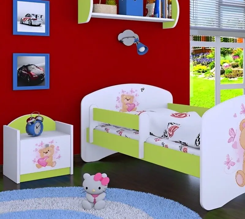 Noptiera Happy Babies Happy SZN02 Teddy Bear (White/Pastel Green)