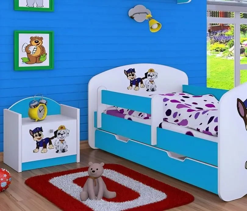 Noptiera Happy Babies Happy SZN02 Two Dogs (White/Blue)