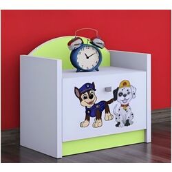 Noptiera Happy Babies Happy SZN02 Two Dogs (White/Pastel Green) Thumb