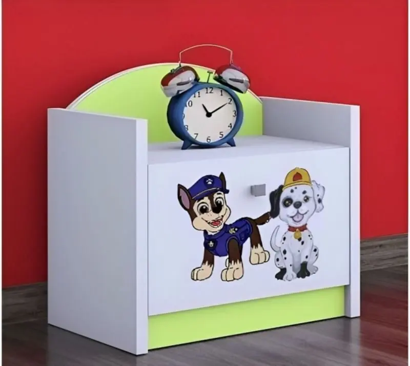 Noptiera Happy Babies Happy SZN02 Two Dogs (White/Pastel Green)