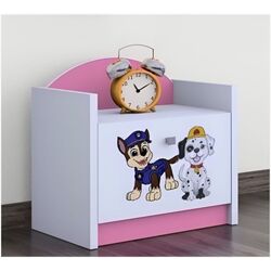 Noptiera Happy Babies Happy SZN02 Two Dogs (White/Pink) Thumb