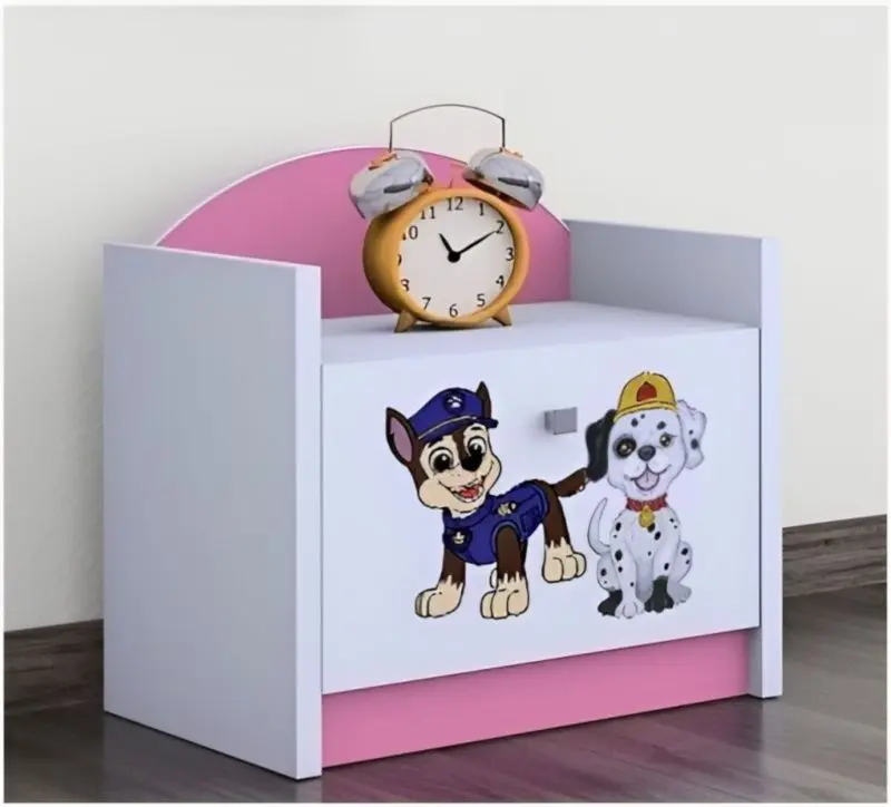 Noptiera Happy Babies Happy SZN02 Two Dogs (White/Pink)