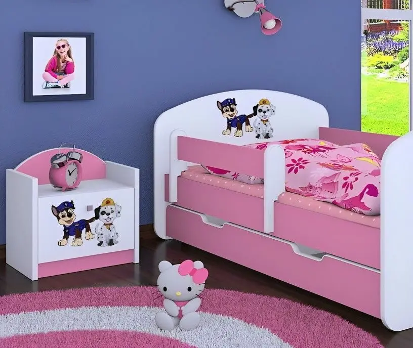 Noptiera Happy Babies Happy SZN02 Two Dogs (White/Pink)