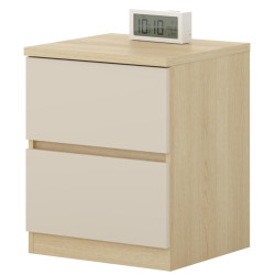 Прикроватная тумба Helvetia Terra 24LBON22 (Lindberg Oak/Sand Beige) Thumb