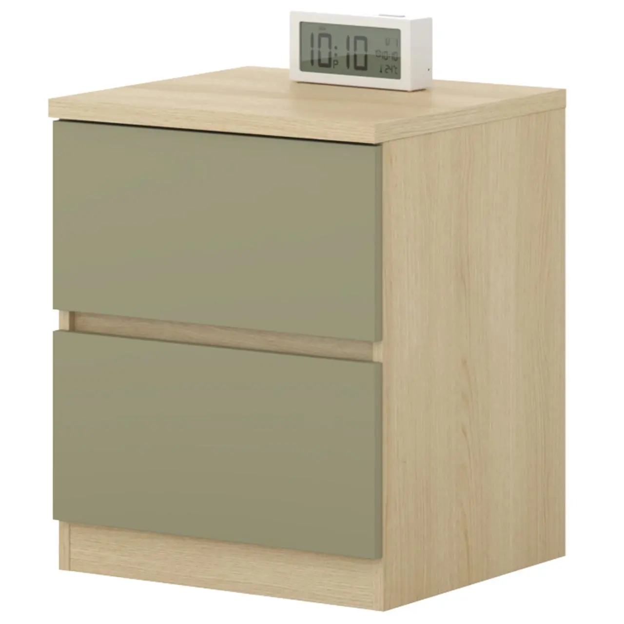 Прикроватная тумба Helvetia Terra 24LEON22 (Lindberg Oak/Eucalyptus) - 3