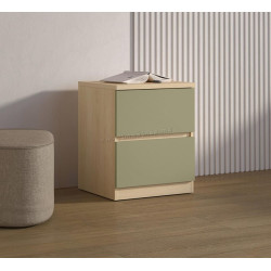 Прикроватная тумба Helvetia Terra 24LEON22 (Lindberg Oak/Eucalyptus)