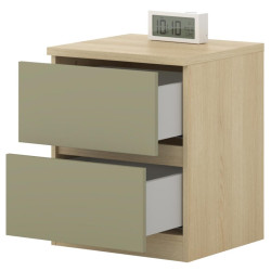 Прикроватная тумба Helvetia Terra 24LEON22 (Lindberg Oak/Eucalyptus) Thumb