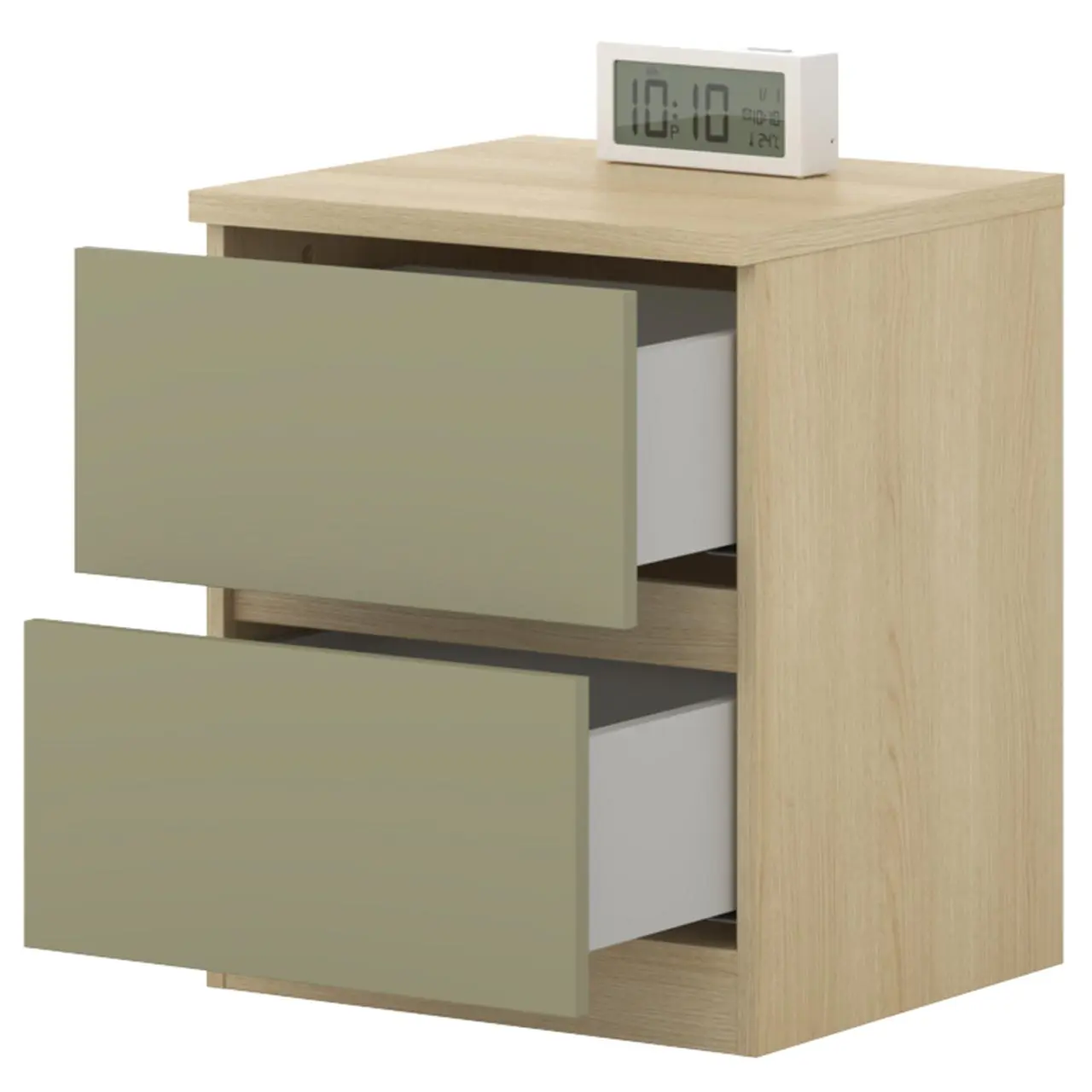 Прикроватная тумба Helvetia Terra 24LEON22 (Lindberg Oak/Eucalyptus) - 5