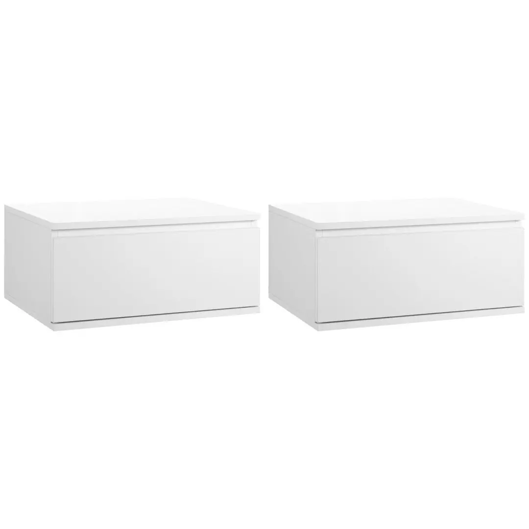 Комплект прикроватных тумб Homcom 831-539 (White)
