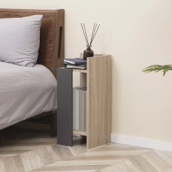 Set noptiere Homcom 831-570V00GY (Grey/Natural) Thumb