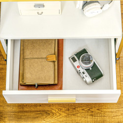 Set noptiere Homcom 831-703V80WT (White/Gold) Thumb