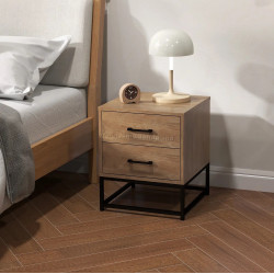 Комплект прикроватных тумб Homcom 831-838V00ND (Natural)