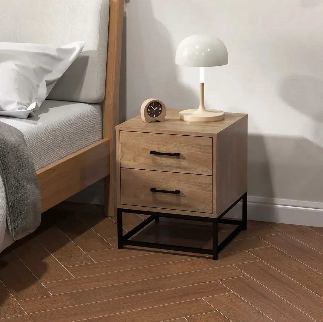 Комплект прикроватных тумб Homcom 831-838V00ND (Natural)