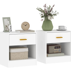 Комплект прикроватных тумб Homcom 831-936V80WT (White) Thumb