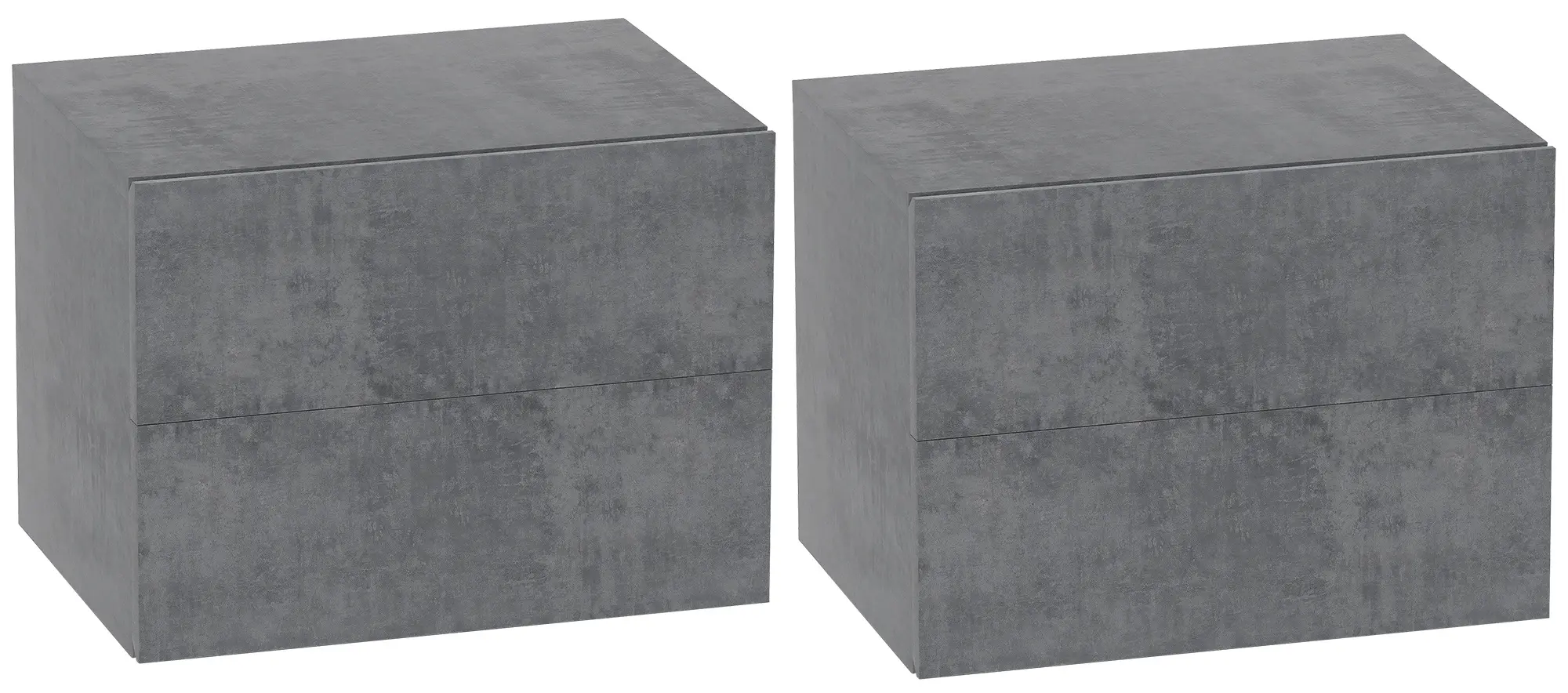 Комплект прикроватных тумб Homcom 831-962V00GY (Grey) - 2