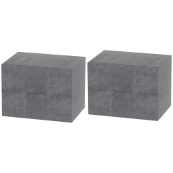 Комплект прикроватных тумб Homcom 831-962V00GY (Grey) Thumb