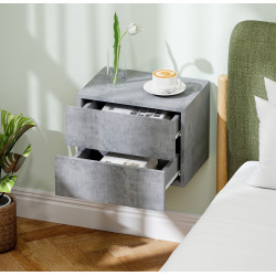 Комплект прикроватных тумб Homcom 831-962V00GY (Grey) Thumb