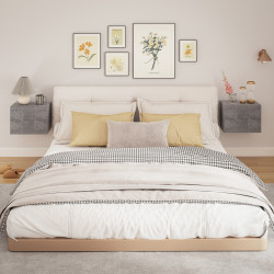 Комплект прикроватных тумб Homcom 831-962V00GY (Grey) Thumb