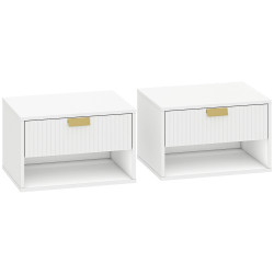 Комплект прикроватных тумб Homcom 83D-173V80WT (White) Thumb