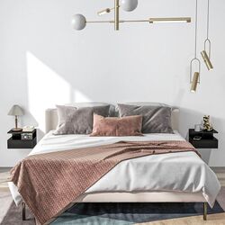 Set noptiere Homcom 831-338BK 35x22x32 cm (Black) Thumb