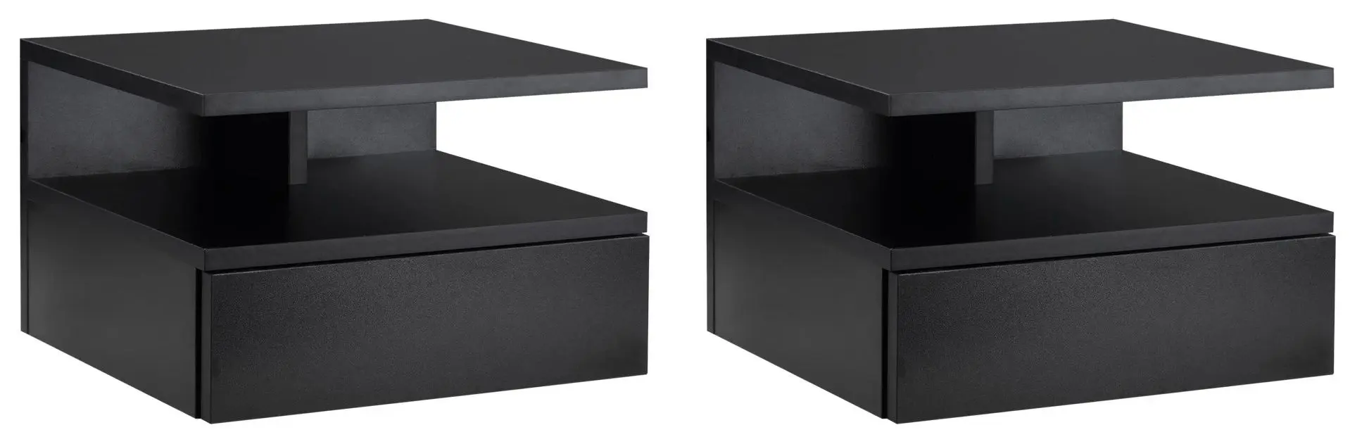 Set noptiere Homcom 831-338BK 35x22x32 cm (Black)