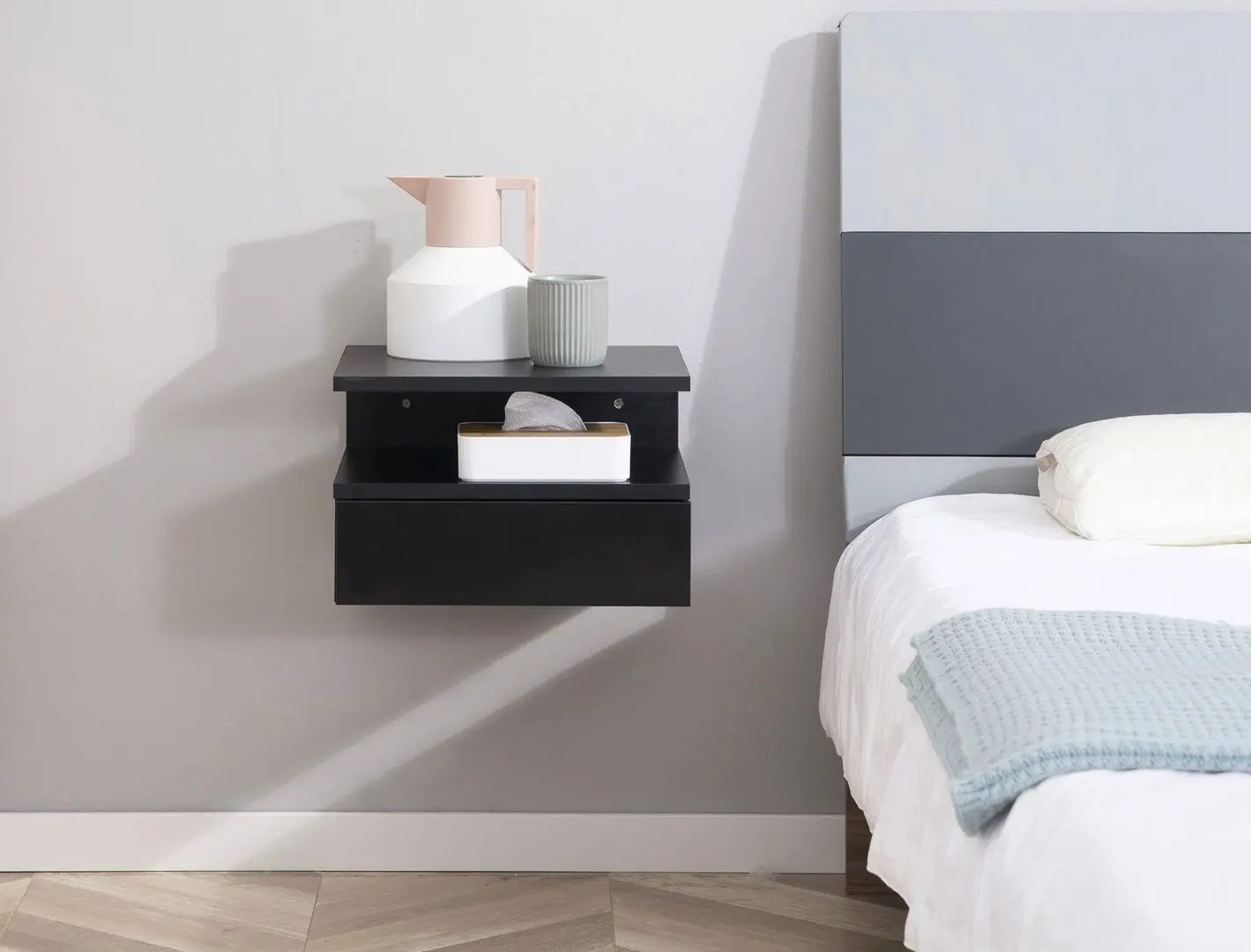 Set noptiere Homcom 831-338BK 35x22x32 cm (Black)