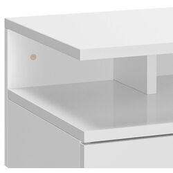 Set noptiere Homcom 831-338V00WT 35x22x32 cm (White/White Gloss) Thumb