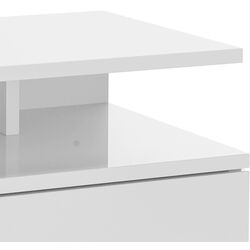 Set noptiere Homcom 831-338V00WT 35x22x32 cm (White/White Gloss) Thumb