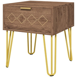 Set de noptiere Homcom 831-683V02BN (Brown) Thumb