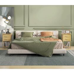 Set de noptiere Homcom 831-742V00ND 40x34x60 cm (Natural Wood) Thumb