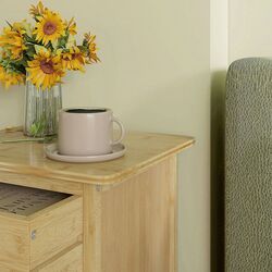 Set de noptiere Homcom 831-742V00ND 40x34x60 cm (Natural Wood) Thumb