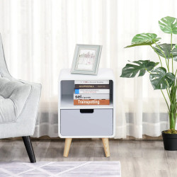 Noptiera Homcom 831-197 (White/Grey) Thumb