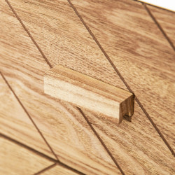 Тумба прикроватная Homcom 831-216V01 (White/Natural) Thumb