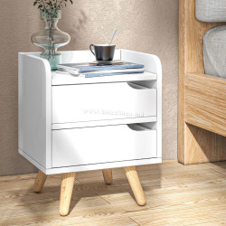 Тумба прикроватная Homcom 831-294 (White)