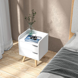 Тумба прикроватная Homcom 831-294 (White) Thumb