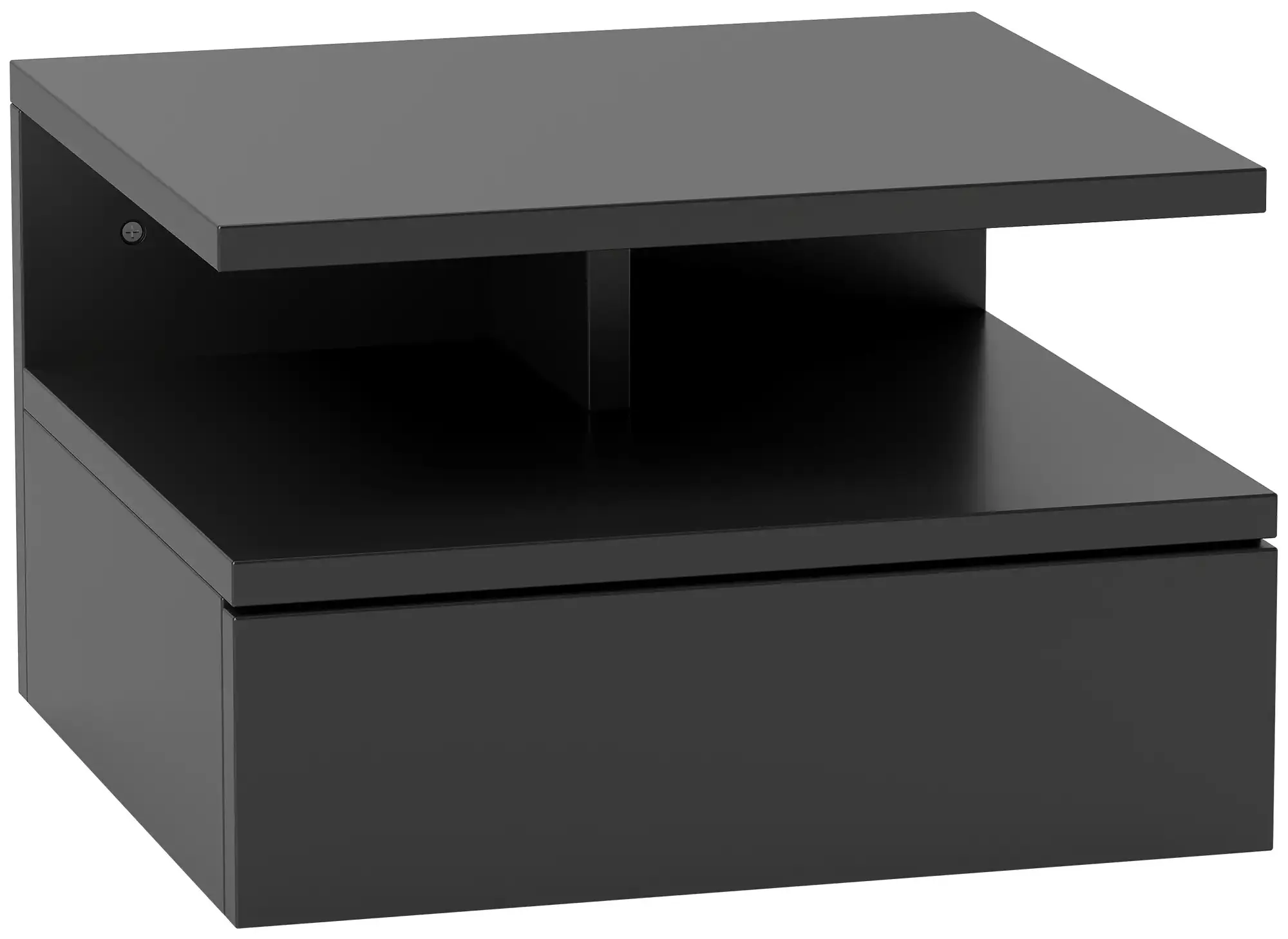 Тумба прикроватная Homcom 831-338V03BK (Black) - 2