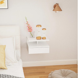 Тумба прикроватная Homcom 831-338V03WT (White) Thumb