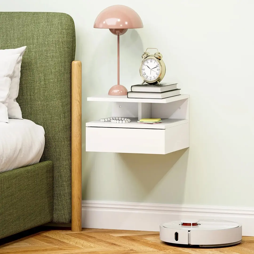 Тумба прикроватная Homcom 831-338V03WT (White)