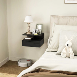 Тумба прикроватная Homcom 831-338V04BK (Black Gloss) Thumb