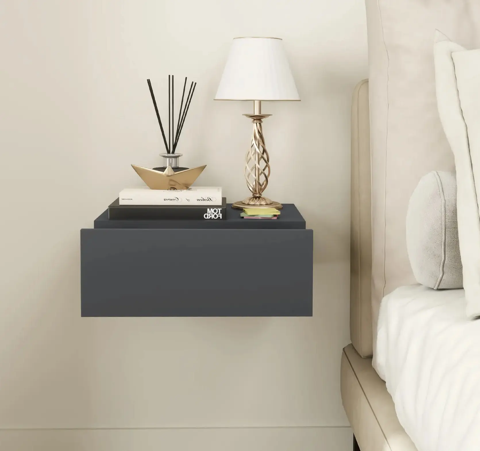 Тумба прикроватная Homcom 831-481V01BK (Black) - 5