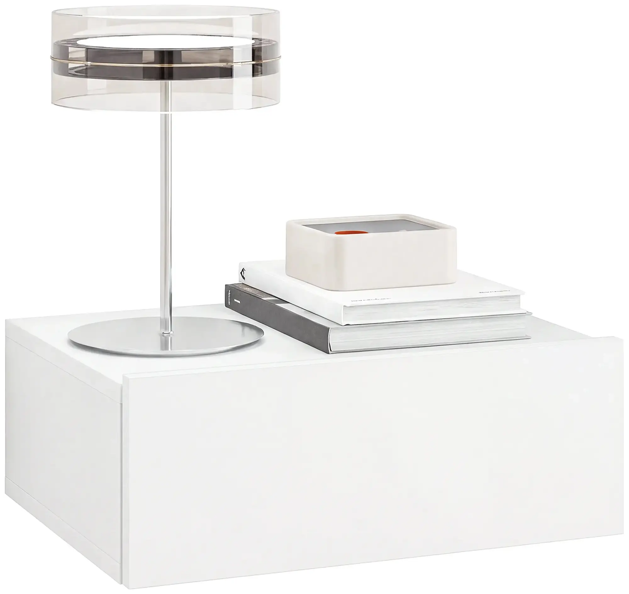 Тумба прикроватная Homcom 831-481V01WT (White) - 2