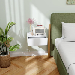 Тумба прикроватная Homcom 831-481V01WT (White) Thumb