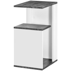 Тумба прикроватная Homcom 831-569WT (White/Grey) Thumb