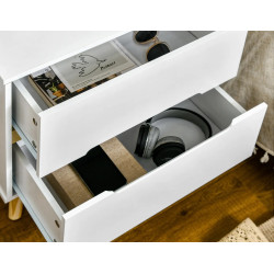 Тумба прикроватная Homcom 831-592V00WT (White) Thumb