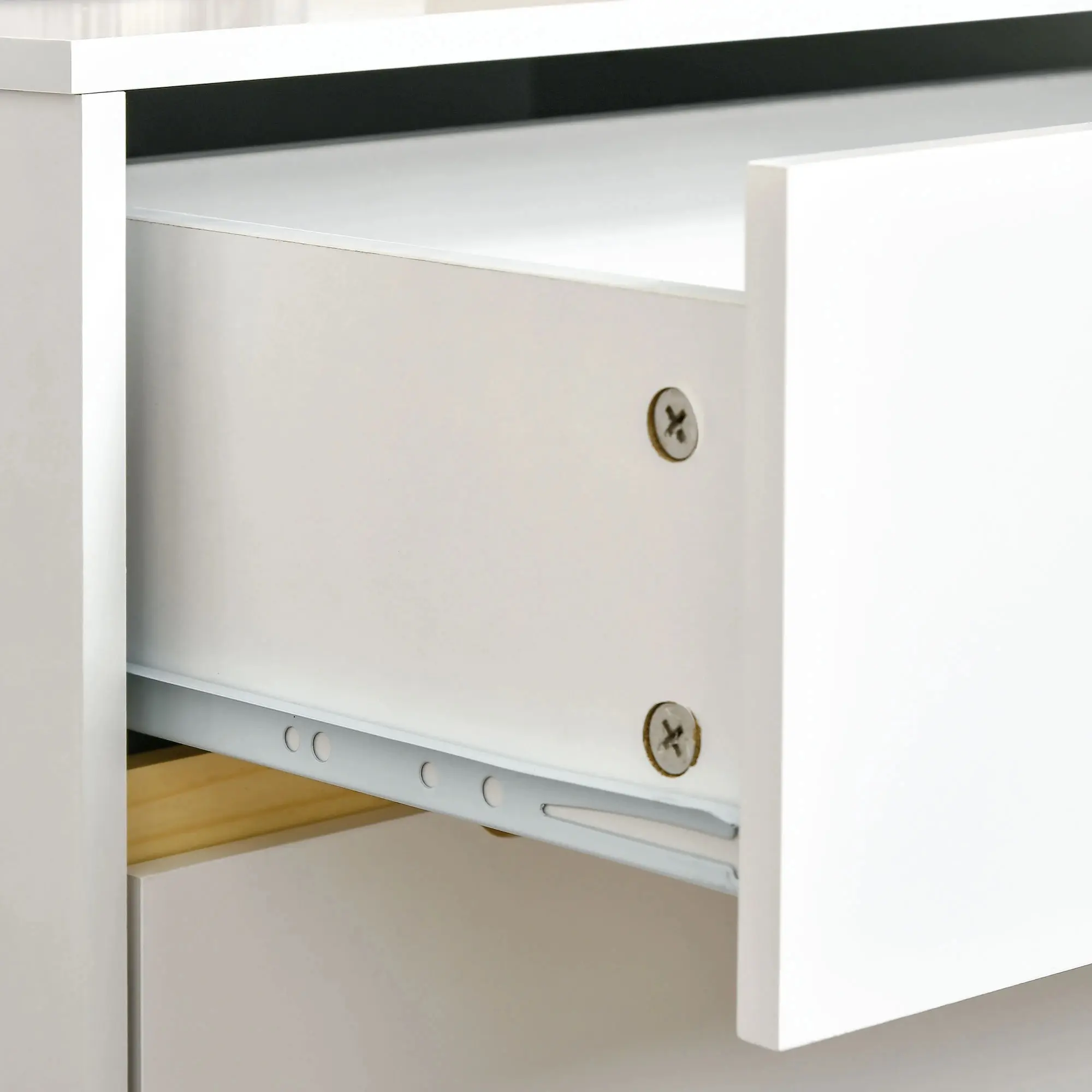 Тумба прикроватная Homcom 831-592V00WT (White) - 5