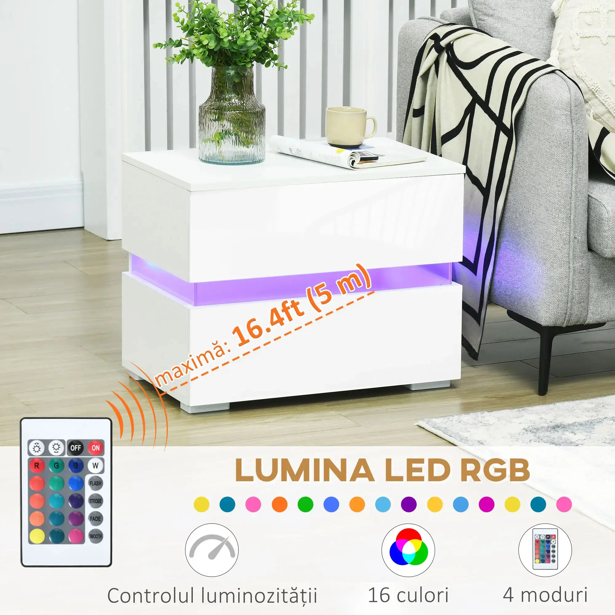 Noptiera Homcom 831-650V90WT (White) - 8
