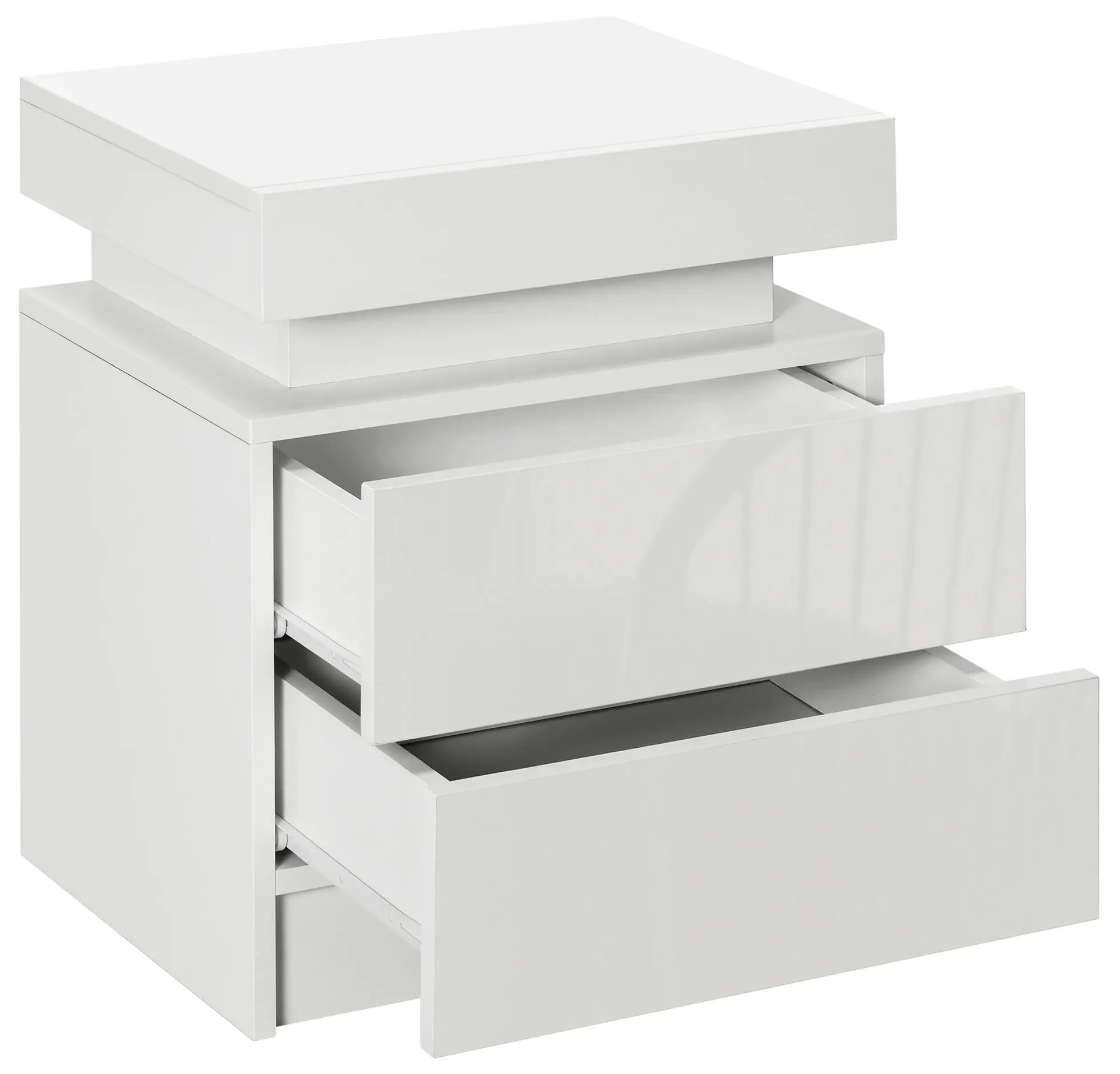 Noptiera Homcom 831-651V90WT (White Gloss) - 3