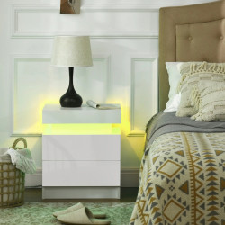Noptiera Homcom 831-651V90WT (White Gloss) Thumb