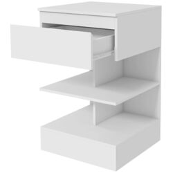 Тумба прикроватная Homcom 831-687V80WT 39x65 cm (White) Thumb